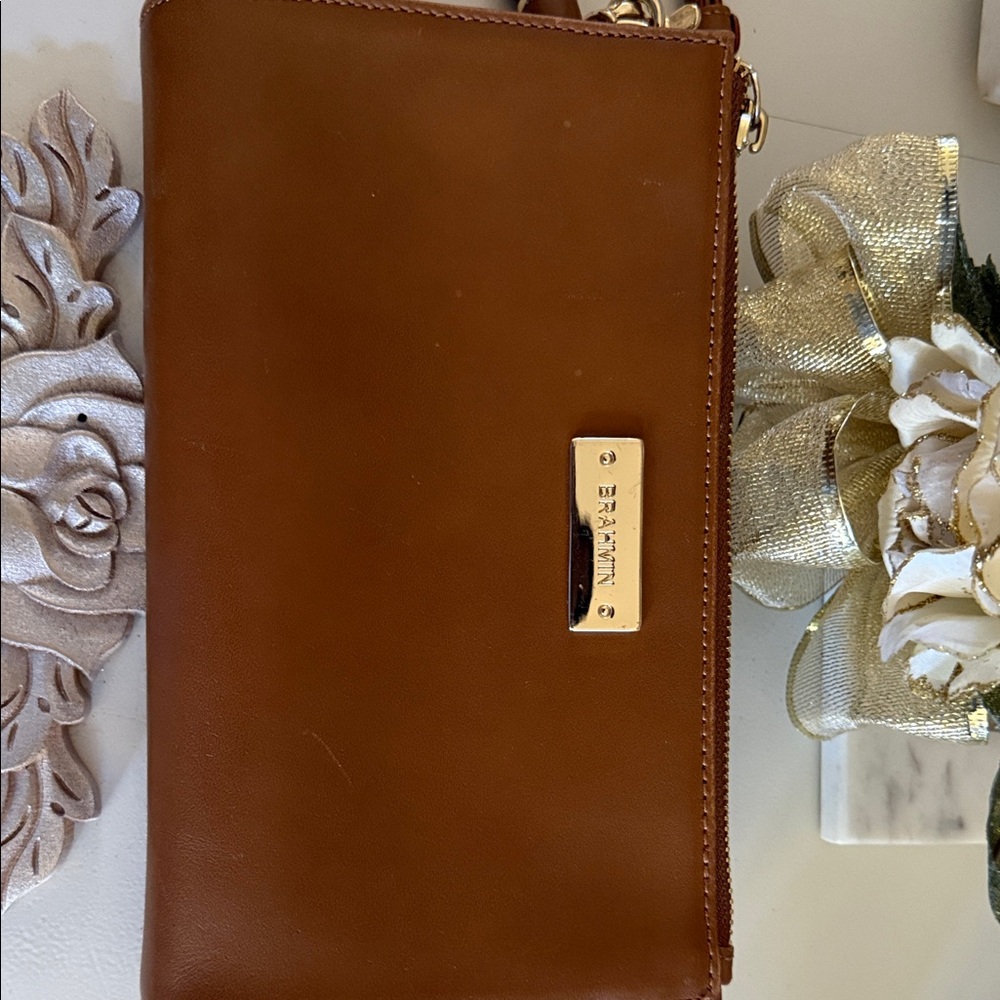 Brahmin Tan Leather Accessory